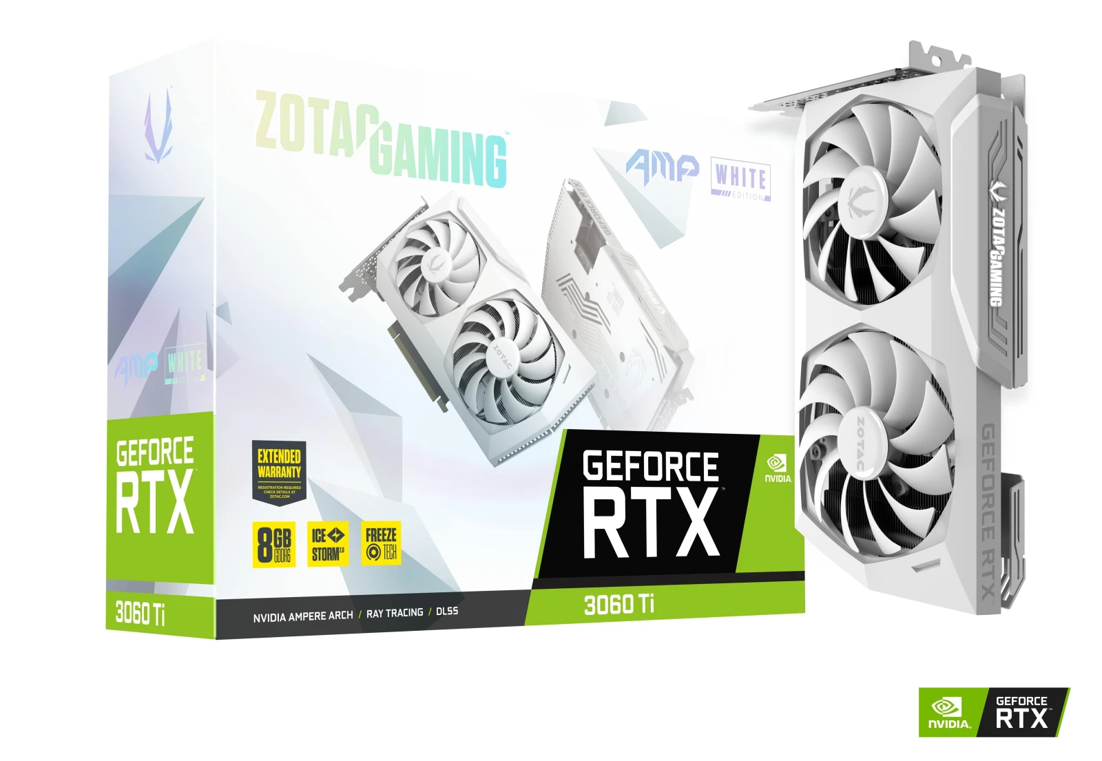 Zotac Gaming Geforce RTX 3060 TI Amp White Edition Lhr